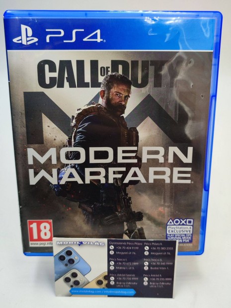 Call of Duty Modern Warfare PS4 Garancival #konzl0030