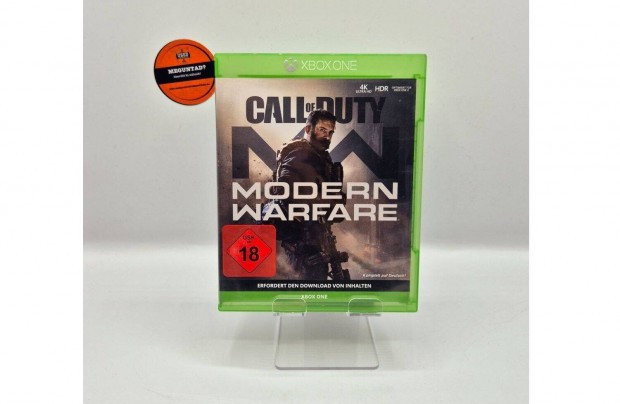 Call of Duty Modern Warfare- Xbox One jtk, hasznlt