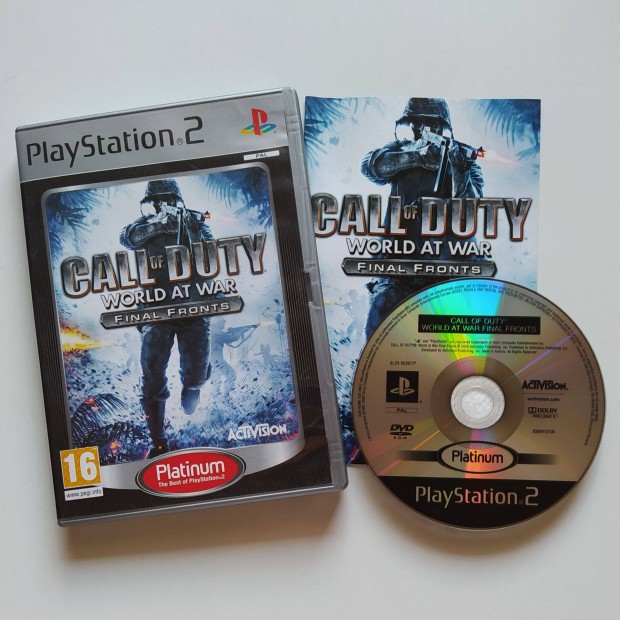 Call of Duty World at War Final Fronts Playstation 2 PS2
