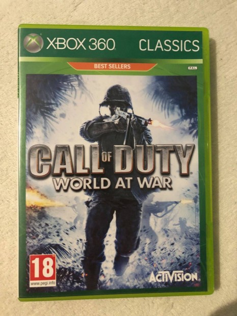 Call of Duty World at War Xbox 360 jtk