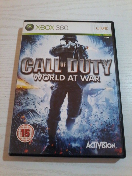 Call of Duty World at War Xbox 360 jtk elad.(nem postzom)