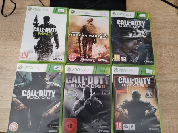 Call of Duty Xbox 360 jtk csomag 