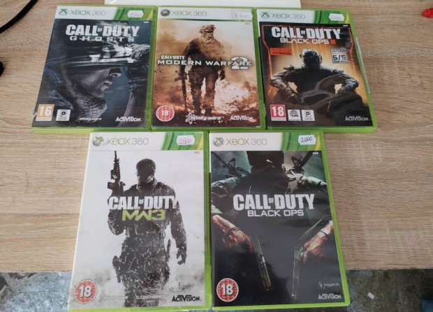 Call of Duty Xbox 360 jtk csomag 