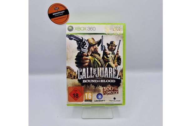 Call of Juarez Bound in Blood - Xbox 360 játék, használt