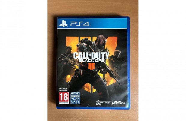 Call of duty : Black ops IV ps4-re elad!