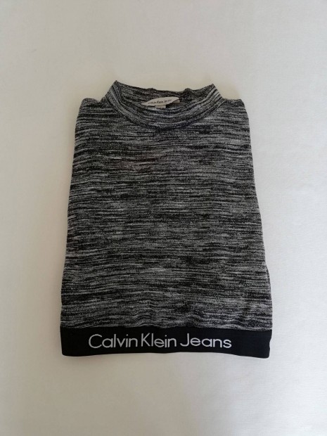 Calvin Klein Jeans ni hossz ujj fels pl rvid szabs S M-es