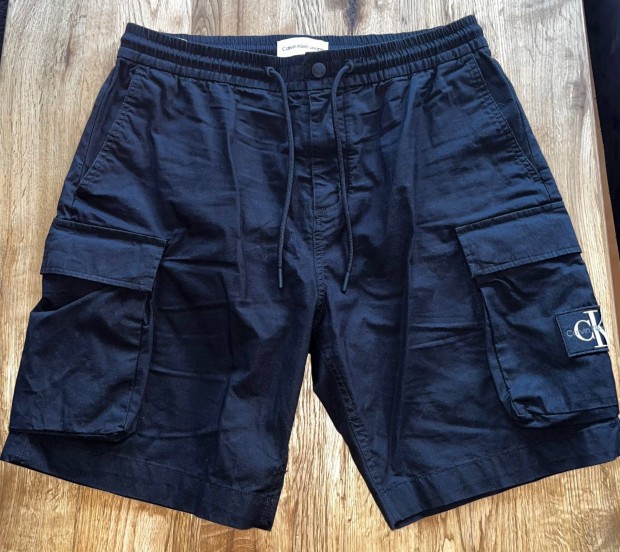 Calvin Klein fekete rövidnadrág 34-es