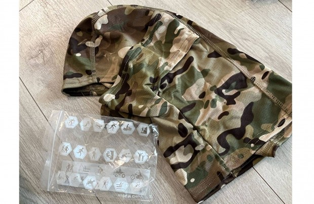 Camouflage zld terepmints motoros s snowboard taktikai maszk