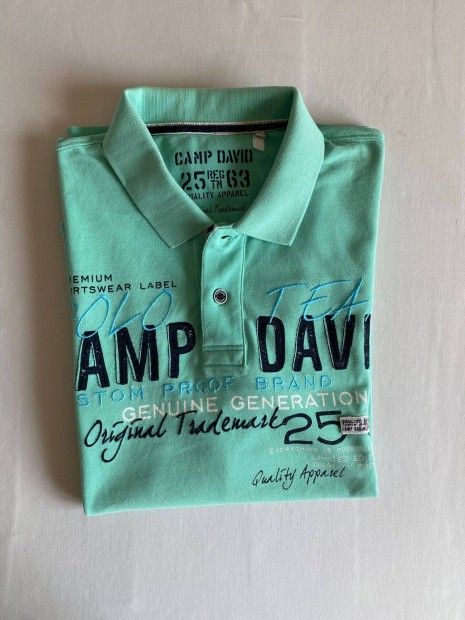 Camp David frfi gallros rvid ujj pl 2XL-es