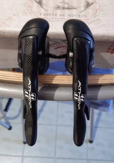 Campagnolo Athena Ergopower karbon fkvltkar szett. jszer! 2x11