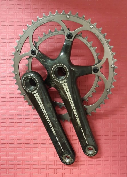 Campagnolo Chorus karbon hajtómű szett, újszerű!