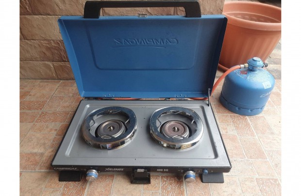 Campingaz Xcelerate 400 SG 2 égőfejes kemping gáz főző Ingyen GLS