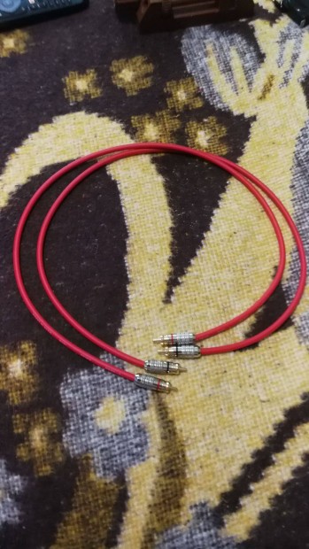 Canare L-4E6S RCA Kábel 80cm 5N OCC réz Japán!