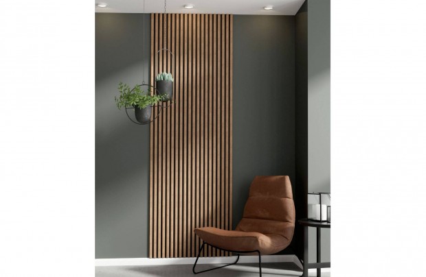 Cando Decowall akusztikus falpanel 260x30x1,7cm Bronz