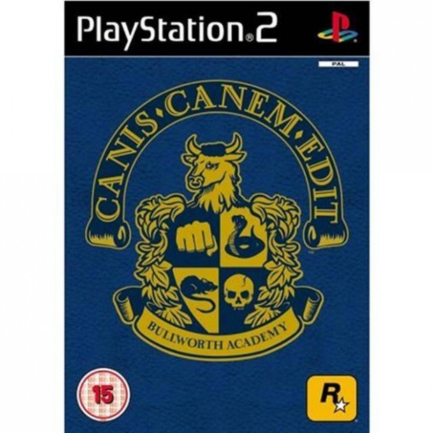 Canis Canem Edit (AKA Bully) (15) Playstation 2 jtk