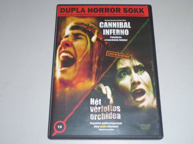 Cannibal Inferno / Ht vrfoltos orchidea DVD film -
