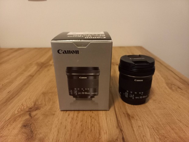 Canon 10-18 mm panorma lencse