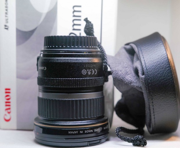 Canon 10-22 USM 3,5-4,5 hibátlan újszerű, doboz. (opc. Sony E)