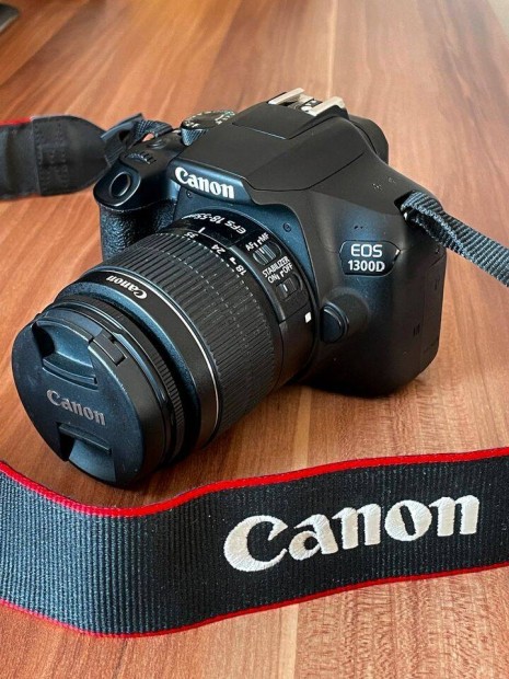 Canon 1300D 2737 expo, 18-55mm kit obi, tska, Foxpost egyezets utn!