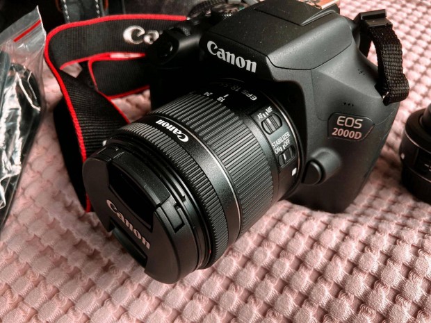 Canon 2000D EF-S 18-55mm STM obi, 355 expo Foxpost egyeztets utn!