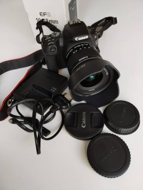 Canon 200d + Canon 10-18 EF-S nagyltszg objektiv