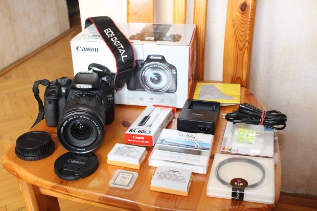 Canon 550D 2200 expo Canon 18-55 Is STM obi, Foxpost egyeztetés után!