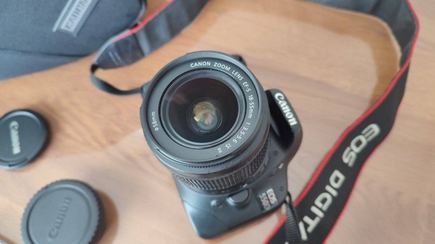 Canon 550D +kit objektv, 10295 expoval Foxpost egyeztets utn!