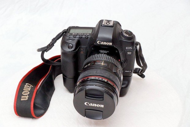 Canon 5D Mark II + eredeti Canon portrmarkolat + EF 24-105 L Is