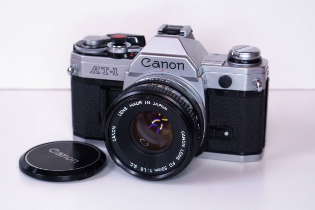 Canon AT-1 filmes fnykpez