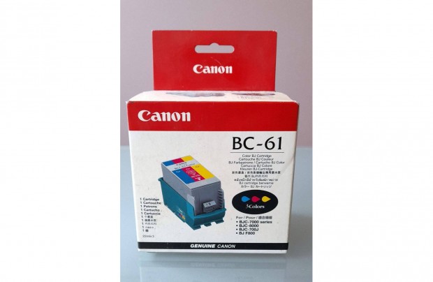 Canon BC61 eredeti , Canon BC-61 , Canon BC 61 tintapatron = 5999.-Ft