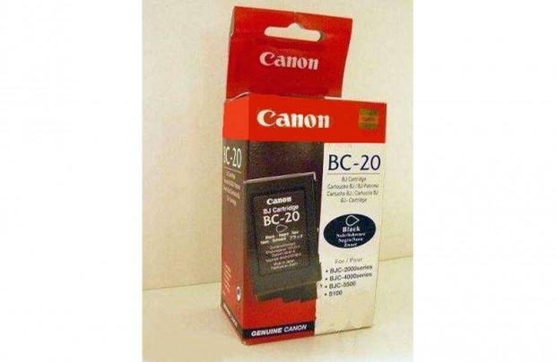 Canon BC-20 eredeti , Canon BC20 eredeti ; Canon BC 20 , tintapatron =