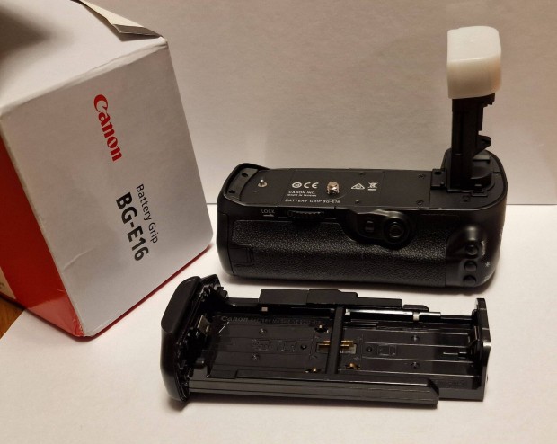 Canon BG-E16 profi fotsoknak markolat, battery grip