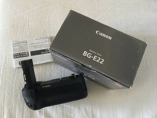Canon BG-E22 portrmarkolat EOS R-hez dobozban j llapotban elad