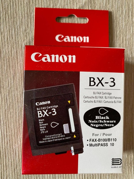 Canon BX-3 festkpatron - Bontatlan!
