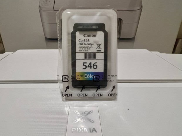 Canon CL-546 sznes toner + Pixma TS3151 nyomtat