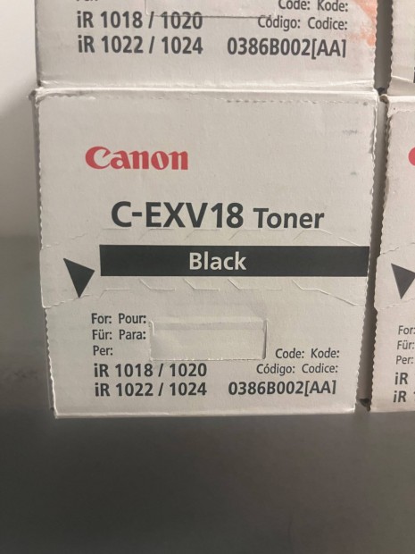 Canon C-Exv18 Toner