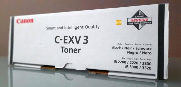 Canon C-Exv3 eredeti fnymsol toner, Exv-3 , Cexv 3 toner = 10160-Ft
