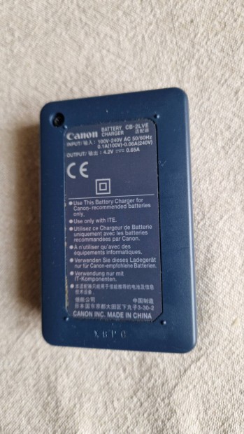 Canon Cb-2Lve akku t�lt�