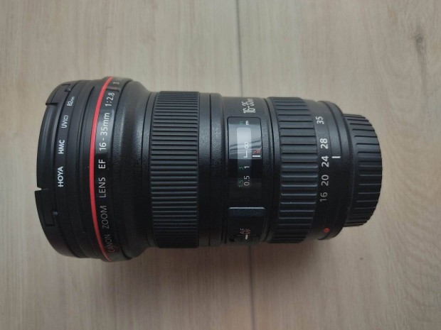 Canon EF 16-35 mm f/2.8 L II USM objektv gyri kiegsztk + UV szr