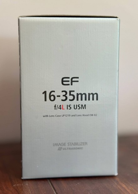 Canon EF 16-35 mm f/4.0 L Is USM objektv