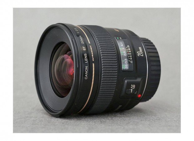 Canon EF 20 2.8 USM objektv | 6 h magyar garancia!