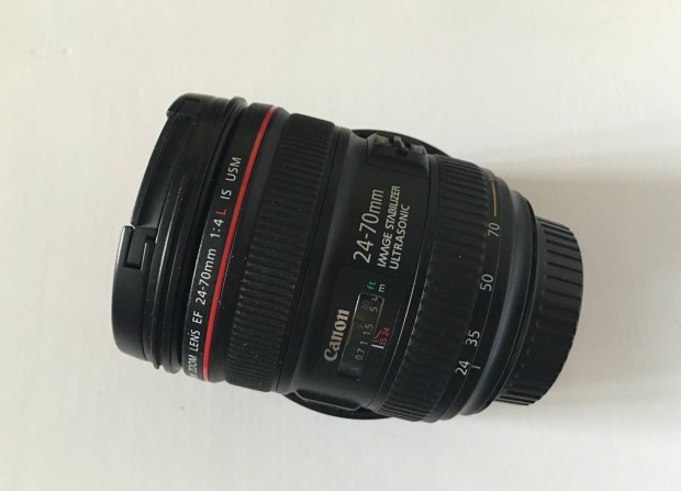 Canon EF 24-70/4 L Is USM zoom objektv elad