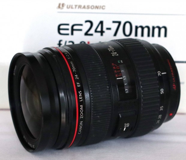 Canon EF 24-70 mm 2.8 L USM dobozban ( 24-70mm 2.8 )