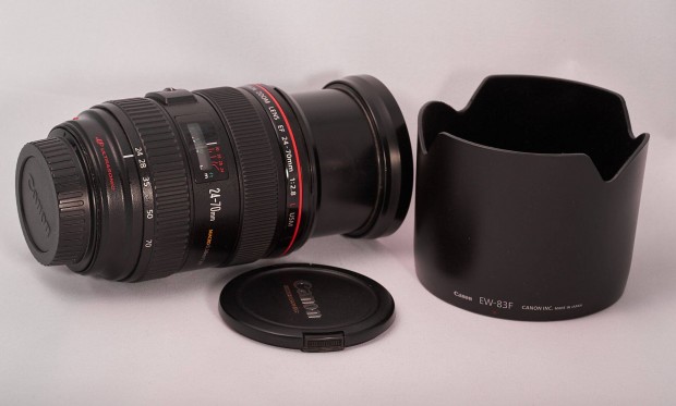 Canon EF 24-70mm f/2.8 L USM nagyon szp