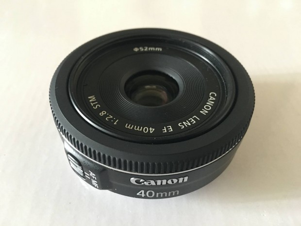 Canon EF 2.8/40 objektv elad