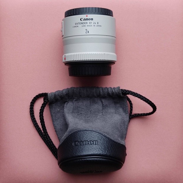Canon EF 2x II extender telekonverter (duplázó) újszerű állapotban