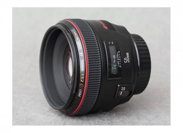 Canon EF 50 1.2 L USM objektv 50mm | 6 h magyar garancia!