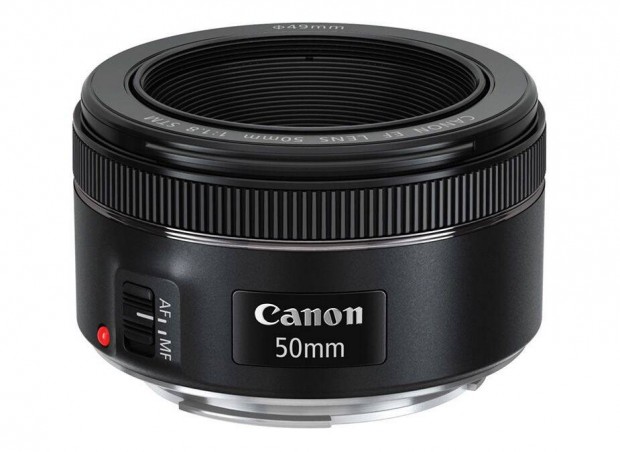 Canon EF 50 1.8 STM objektv 50mm | 6 h magyar garancia!