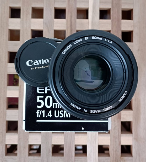 Canon EF 50mm f/1.4 USM objektv elad 
