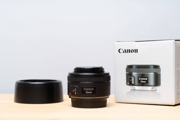 Canon EF 50mm f/1.8 STM objektv